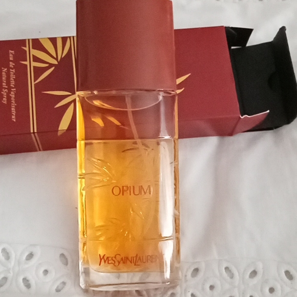 vintage Original Opium Eau de Toilette Vaporisatrur Natural Spray 3.3 oz - Picture 4 of 4